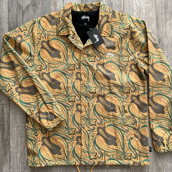 🔥🔥STUSSY - COACH PAISLEY JACKET🔥🔥 - Picture 3 of 7